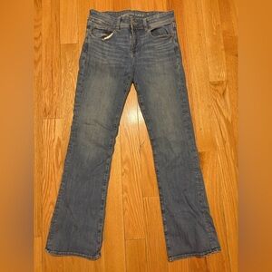 American Eagle Kick Boot Jeans Size 10 Long